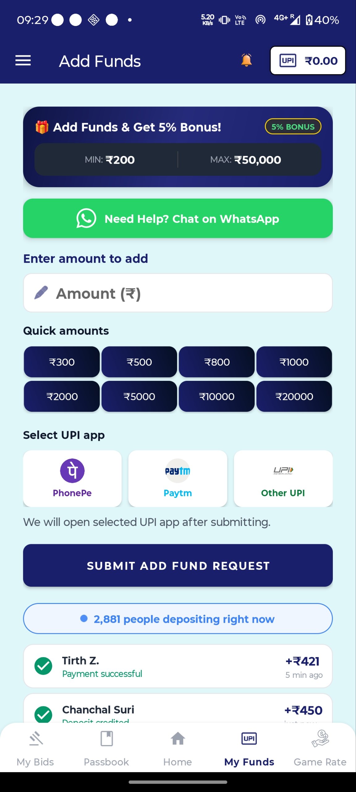 Dream Matka Dashboard